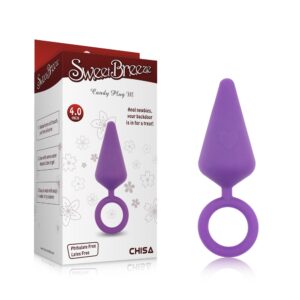 Sweet Breeze Candy Plug M - Delikatna rozkosz w fioletowym kolorze