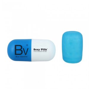 Sexy Pills Blue Valentine - Ekscytujące fale przyjemności dla wymagających mężczyzn!