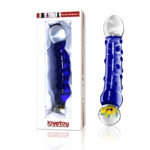 7.5 Glass Romance Blue