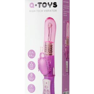 Wibrator High-Tech Fantasy A-Toys: Podwójna stymulacja i niekończąca się rozkosz!