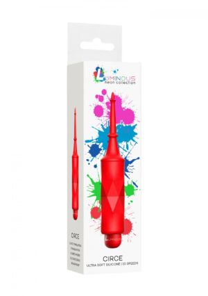 Circe   ABS Bullet With Sleeve   10 Speeds   Red
