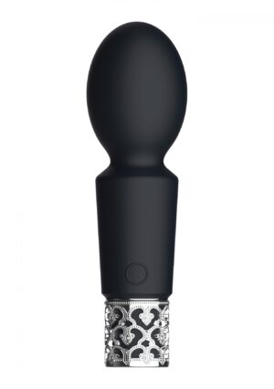 Brilliant   Rechargeable Silicone Bullet   Black