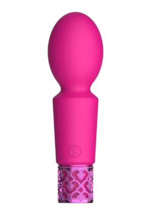 Brilliant   Rechargeable Silicone Bullet   Pink