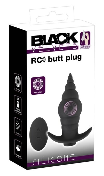 Vibro-Butt Plug RC Butt Plug - intensywne doznania analne dla Ciebie i Twojego partnera!