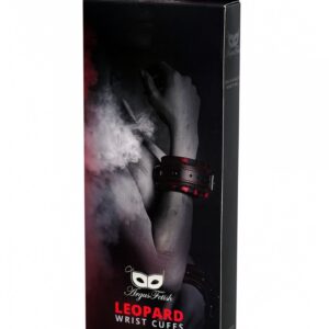 Leopard Wrist Cuffs – Kajdanki na Nadgarstki w Panterkę