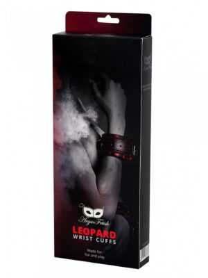 Leopard Wrist Cuffs – Kajdanki na Nadgarstki w Panterkę