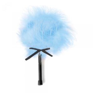 Pejcz Mini Blue Feather Tickler – Niebieskie Piórko do Zmysłowej Stymulacji