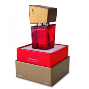 Perfumy Damskie SHIATSU Pheromon Fragrance Red 15 ml z Feromonami