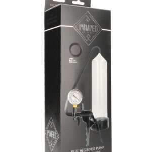 Elite Beginner Pump With PSI Gauge   Transparent