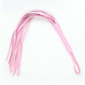 Pejcz Frusta A Frange Squash Whip Pink – Stylowy Różowy Pejcz BDSM z Frędzlami