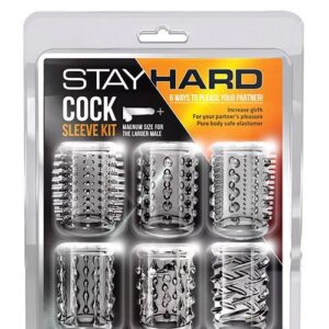 Zestaw rękawów Cock - Nowy poziom przyjemności i doznań! Odkryj intensywną stymulację i ekscytujące tekstury. Elegancki produkt erotyczny dla niezapomnianych chwil pełnych przyjemności!