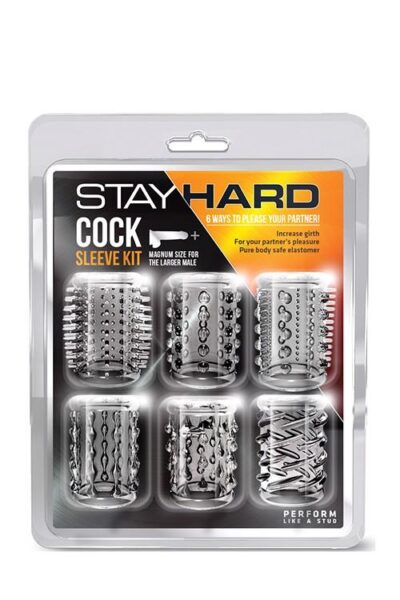 Zestaw rękawów Cock - Nowy poziom przyjemności i doznań! Odkryj intensywną stymulację i ekscytujące tekstury. Elegancki produkt erotyczny dla niezapomnianych chwil pełnych przyjemności!