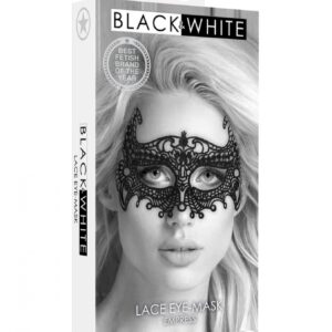 Empress Black Lace Mask - Tajemnicza i Uwodzicielska Maska Erotyczna!