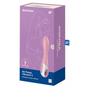 Nadmuchiwany wibrator Satisfyer Air Pump Vibrator 2 - Odkryj nieskończone rozkosze i intensywną stymulację!