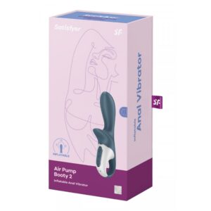 Nadmuchiwany wibrator analny Satisfyer Air Pump Booty 2 - Potęga stymulacji i niezwykły komfort!