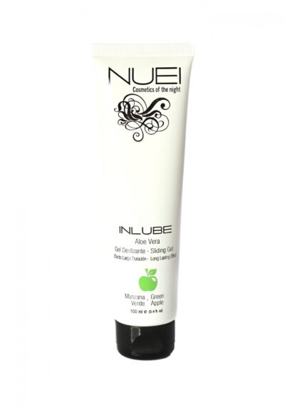 NUEI Green Apple – Żel Poślizgowy na Bazie Wody o Zapachu Zielonego Jabłka 100ml