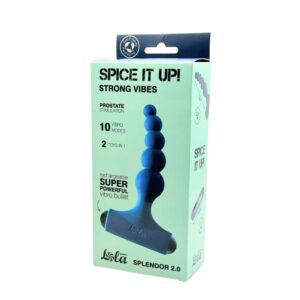Analny korek z wibracjami Splendor 2.0 - Odkryj nowe poziomy przyjemności!