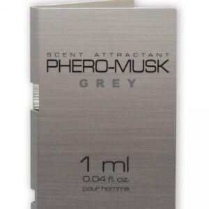PHERO-MUSK GREY - Wyjątkowy zapach, który wywoła pożądanie i podniesie erotyczne napięcie u kobiet!