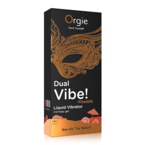 DUAL VIBE! SEX ON THE BEACH KISSABLE LIQUID VIBRATOR   15 ML