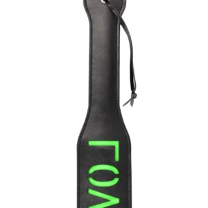 Love Paddle Glow in the Dark – Fluorescencyjna Packa BDSM z Napisem LOVE