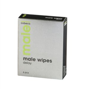 Chusteczki opóźniające wytrysk MALE Cobeco Wipes Delay 6 sztuk x 2 ml