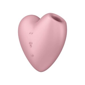 Cutie Heart Red - Intensywna stymulacja dla Twojego serca! Odkryj niezapomniane doznania z najnowszą zabawką Satisfyer!