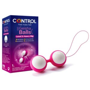 Control Geisha Balls Level 3 - Ujędrniające kulki gejszy dla intensywnych orgazmów i zdrowego stylu życia