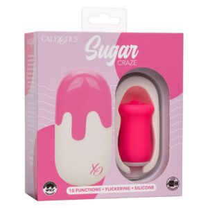 Migoczący stymulator języka Sugar Craze - odkryj nieodkryte przyjemności!