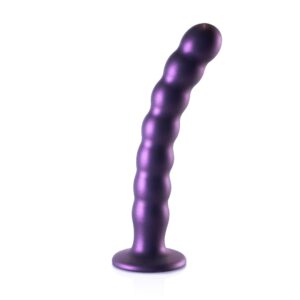 Niezwykłe 8 / 20,5 cm Beaded Silicone G-spot Dildo - Odkryj nowe horyzonty rozkoszy!