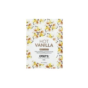 Rozgrzewający olejek do masażu HOT VANILLA SACHET 3 ml x 10 szt. – aromatyczna wanilia, zestaw gourmet