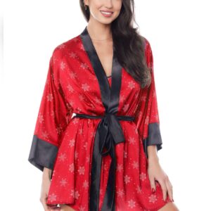 ASTER ROBE RED XS