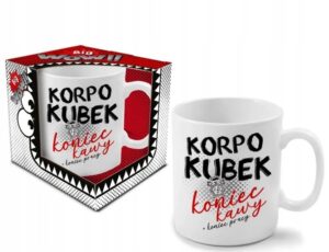 BIG WOW kubek Big Boss 800ml Korpo Kubek, koniec kawy