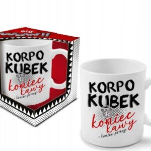 BIG WOW kubek Big Boss 800ml Korpo Kubek, koniec kawy