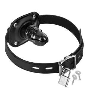 Knebel z wewnętrznym dildem Fetish Tentation - Odkryj zmysłową ekscytację BDSM