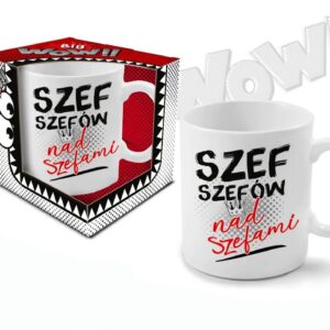 BIG WOW   Kubek Big Boss 800 ml   Szef szefów nad szefami
