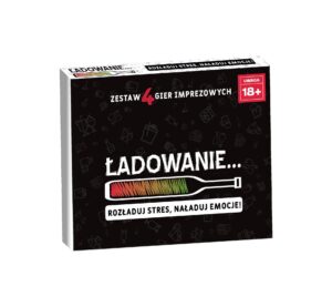 Zestaw 4 gier imprezowych - niezapomniana rozrywka dla dorosłych!