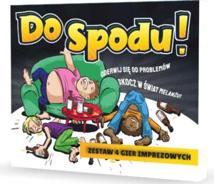 Zestaw 4 unikalnych gier alkoholowych - Odkryj niespotykane ścieżki picia i grupowej rozkminy!