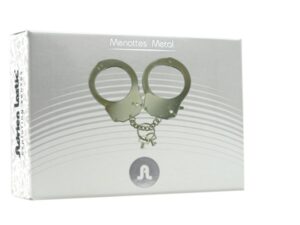 Kajdanki Śmieszna Zabawka Kadank Metallic Handcuffs – Metalowe kajdanki z kluczykami | Akcesoria erotyczne