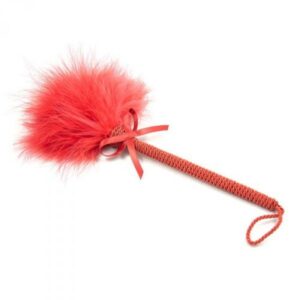 Pejcz Soft Skin Duster Rosso – Czerwony Piórkowy Tickler