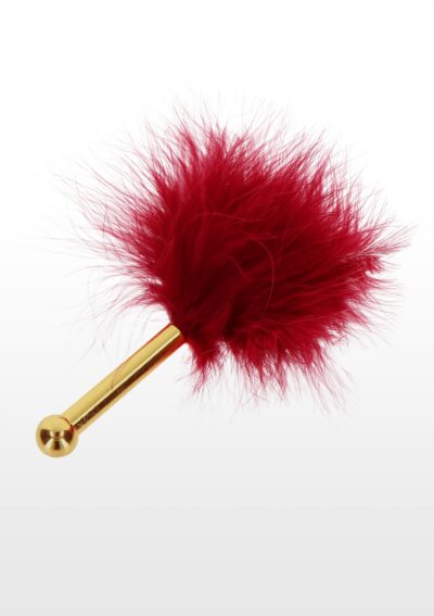 Feather Tickler Red – Czerwona Pieszczotka z Miękkich Piór