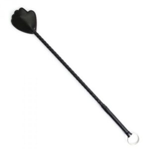 Pejcz Frustino Hand Riding Crop Black – Czarna Palcatka z Końcówką w Kształcie Dłoni