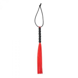 Pejcz Frusta a Frange Several Flogger Red – Czerwony Pejcz z Frędzlami