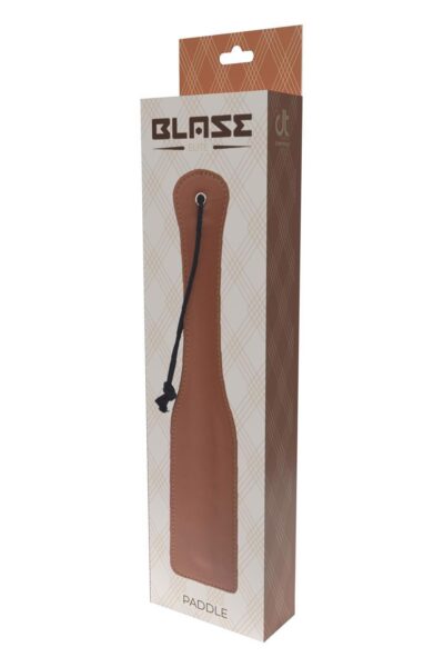 Blaze Elite Paddle Cognac – Wegetariańska Packa BDSM