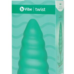 b-Vibe Twist Texture Plug - Wyjątkowa tekstura dla niezapomnianych doznań