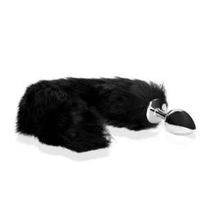 Odkryj dzikość i elegancję z Fox Tail - Metalowy Korek Analny