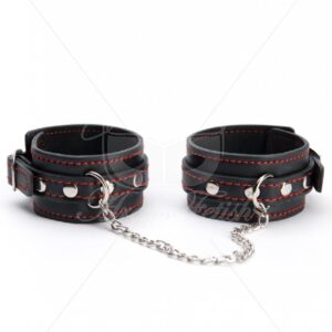 Mini Wrist Cuffs – Kompaktowe Kajdanki na Nadgarstki z Ekoskóry