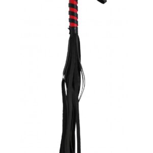 Black Small Flogger – Kompaktowy Czarny Pejcz BDSM