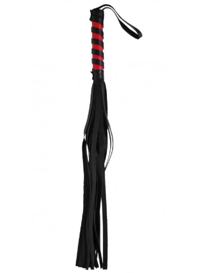 Black Small Flogger – Kompaktowy Czarny Pejcz BDSM