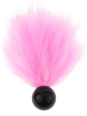 Tickler with Ball Pink – Różowe Piórko do Zmysłowej Gry Wstępnej