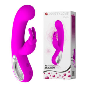 Fioletowy wibrator z akumulatorem USB - intensywna rozkosz w eleganckim wydaniu!